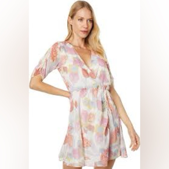 NWT Ted Baker London Juleah Ruched Sleeve Detail Mini Dress. $295 - Picture 4 of 11